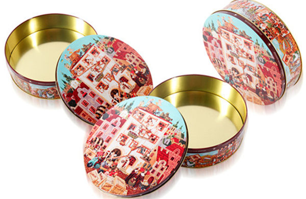 曲(qǔ)奇餅幹鐵盒(he)包裝